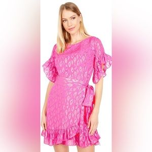 Lilly Pulitzer Darlah Silk Wrap Dress